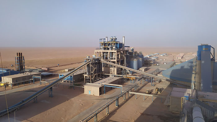 阿爾及利亞熟料水泥生産線
