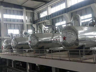 内蒙古聯源熱電一期續建鍋爐安裝建设保溫施工
